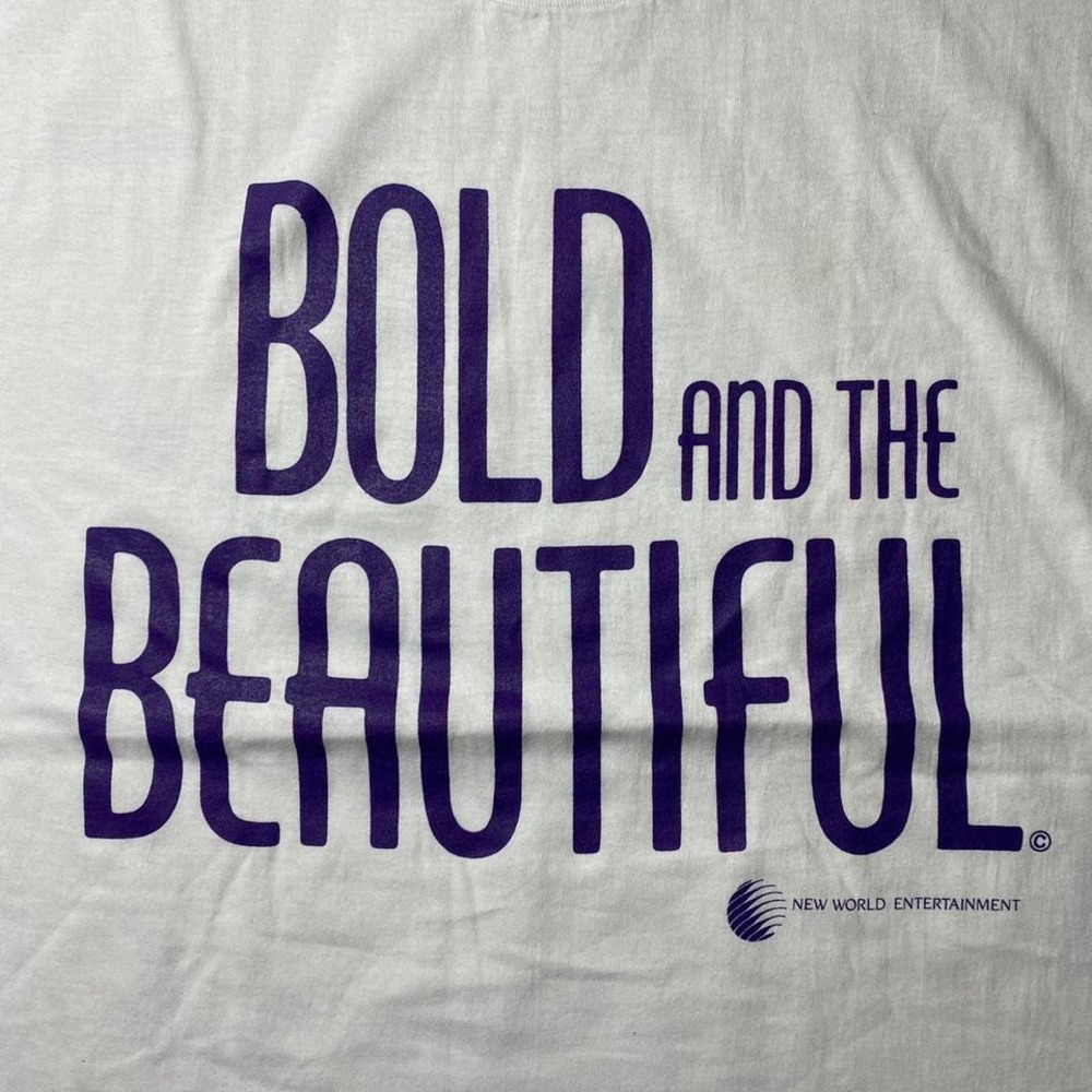 Vintage 80s 90s BOLD AND THE BEAUTIFUL promo shirt